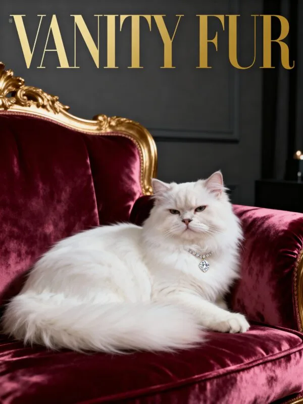 freepik__ein-fotorealistisches-portrt-fr-ein-magazincover-m__17322 Personalisiertes Katzenposter "Vanity Fur" - Exklusives Luxus-Magazin-Cover