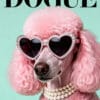 Personalisiertes Hundeposter "Dogue Glamour" - Stylisches Magazin-Cover