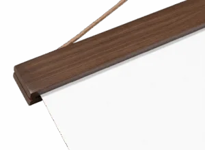 Posterleiste dunkelbraun