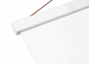 Posterleiste weiß